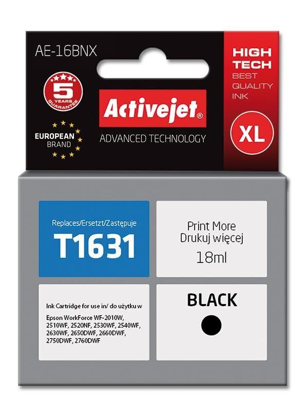 Activejet AE-16BNX hind ja info | Tindiprinteri kassetid | hansapost.ee