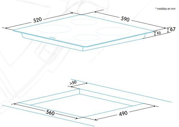 Edesa EVT-6421 hind ja info | Pliidiplaadid | hansapost.ee