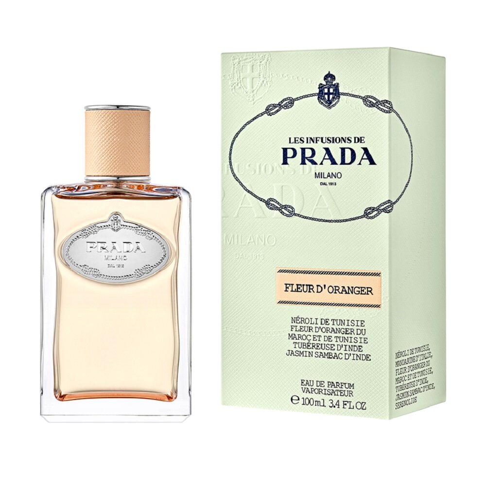 Parfüümvesi Prada Infusion De Fleur d'Oranger EDP naistele 100 ml цена и информация | Parfüümid naistele | hansapost.ee