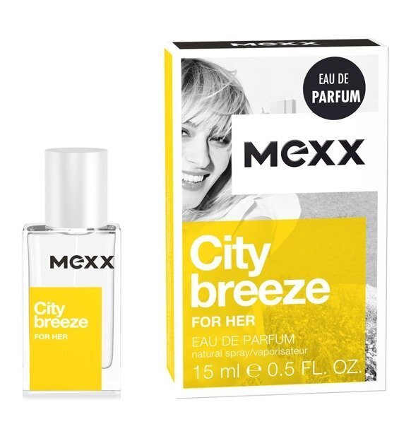 Mexx City Breeze For Her EDP naistele 15 ml hind ja info | Parfüümid naistele | hansapost.ee