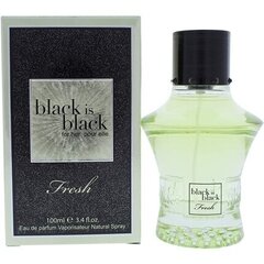 Lõhnavesi naistele Nuparfums Black is Black Fresh EDP 100 ml hind ja info | Parfüümid naistele | hansapost.ee