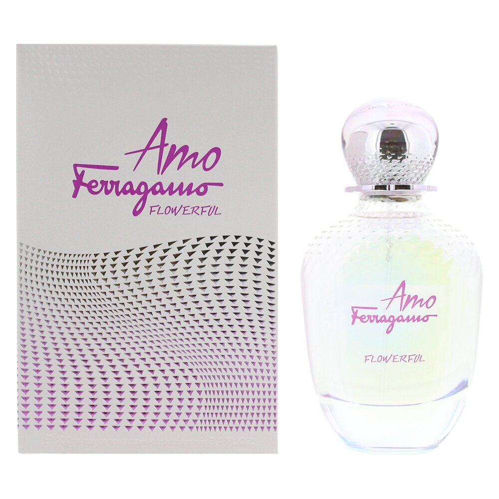 Tualettvesi Salvatore Ferragamo Amo Flowerful EDT naistele 100 ml price and information | Parfüümid naistele | hansapost.ee