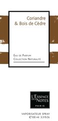 Натуральная парфюмированная вода L'Essence des Notes "Coriandre & Bois de Cèdre", 100мл цена и информация | Женские духи | hansapost.ee