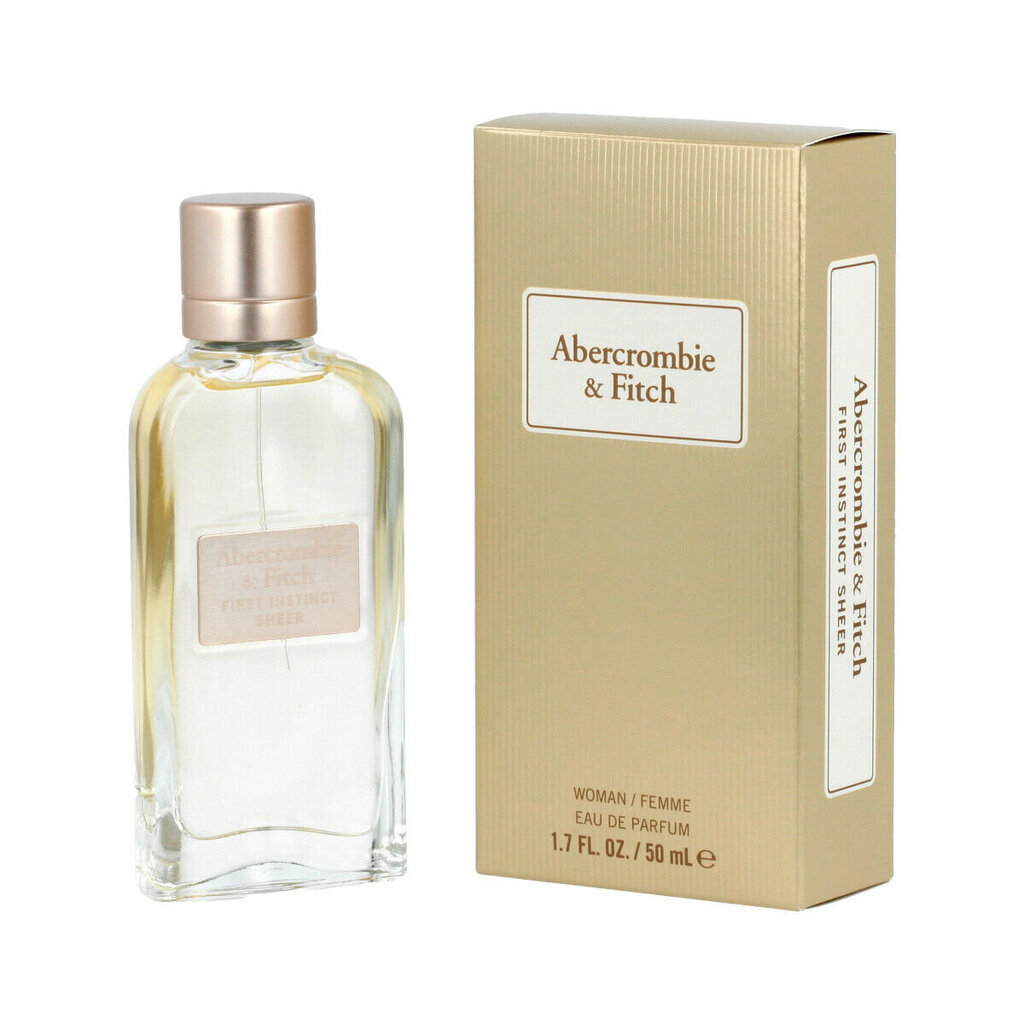 Parfüümvesi naistele Abercrombie & Fitch First Instinct Sheer EDP 50 ml цена и информация | Parfüümid naistele | hansapost.ee