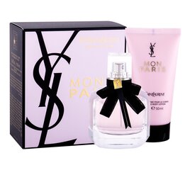 Komplekt Yves Saint Laurent Mon Paris naistele: parfüümvesi EDP 50 ml + ihupiim 50 ml hind ja info | Parfüümid naistele | hansapost.ee