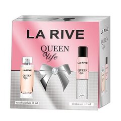 Komplekt La Rive Queen Of Life: EDP naistele 75 ml + deodorant 150 ml hind ja info | Parfüümid naistele | hansapost.ee