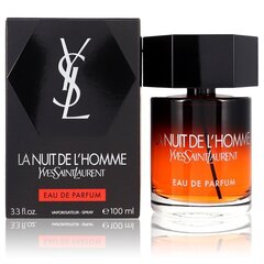 Parfüümvesi Yves Saint Laurent La Nuit De L'Homme EDP meestele 100 ml hind ja info | Parfüümid meestele | hansapost.ee