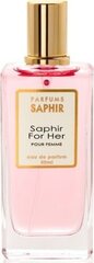 Парфюмерная вода для женщин Saphir Saphir For Her EDP 50 мл цена и информация | Женские духи | hansapost.ee
