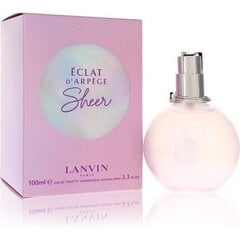 Lanvin Eclat D'Arpege Sheer EDT, 100 ml hind ja info | Parfüümid naistele | hansapost.ee