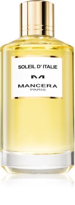 Parfüümvesi Mancera Soleil d'Italie EDP naistele/meestele 120 ml цена и информация | Parfüümid naistele | hansapost.ee