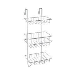 Подвесная полка для ванной AWD Interior, три полки цена и информация | Аксессуары для ванной комнаты | hansapost.ee
