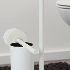Sealskin BRIX напольная подставка для щетки для мытья унитаза с держателем для туалетной бумаги, белая цена и информация | Аксессуары для ванной комнаты | hansapost.ee