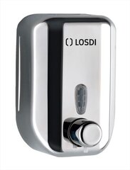 Дозатор жидкого мыла 700 мл LOSDI Inox Shine Blinder цена и информация | Аксессуары для ванной комнаты | hansapost.ee