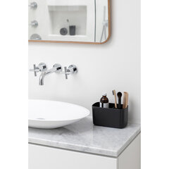 Vannitoa tarvikute hoidik ReNew Dark Grey price and information | Bathroom accessories | hansapost.ee