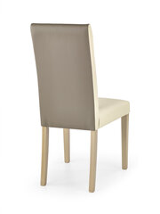 Комплект из 2 стульев Halmar Norbert, дубовый/песочный цвет цена и информация | Стулья для кухни и столовой | hansapost.ee