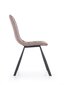 Komplektis 4 tooli K280, pruun/must hind ja info | Köögitoolid, söögitoolid | hansapost.ee