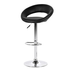 Набор из 2-х барных-полубарных стульев Plump, черный цена и информация | Стулья для кухни и столовой | hansapost.ee