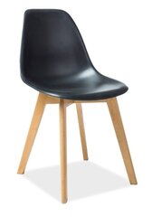 4-tooli komplekt Moris, must hind ja info | Signal Meble Köögimööbel | hansapost.ee