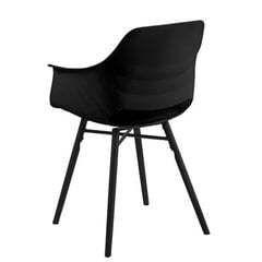 2 tooli komplekt Ramona, must hind ja info | Köögitoolid, söögitoolid | hansapost.ee