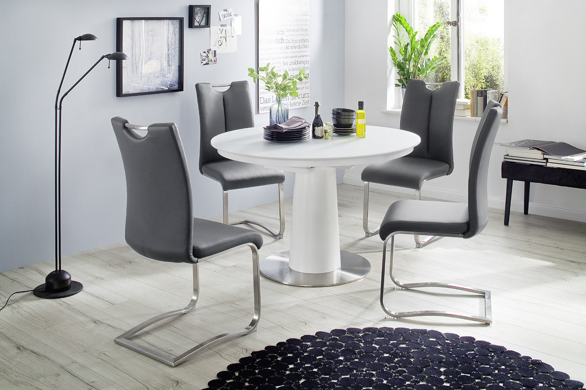 2 tooli komplekt Artos, helepruun hind ja info | Köögitoolid, söögitoolid | hansapost.ee