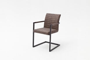 Комплект 4-х стульев Kian A-S, коричневый цена и информация | Стулья для кухни и столовой | hansapost.ee