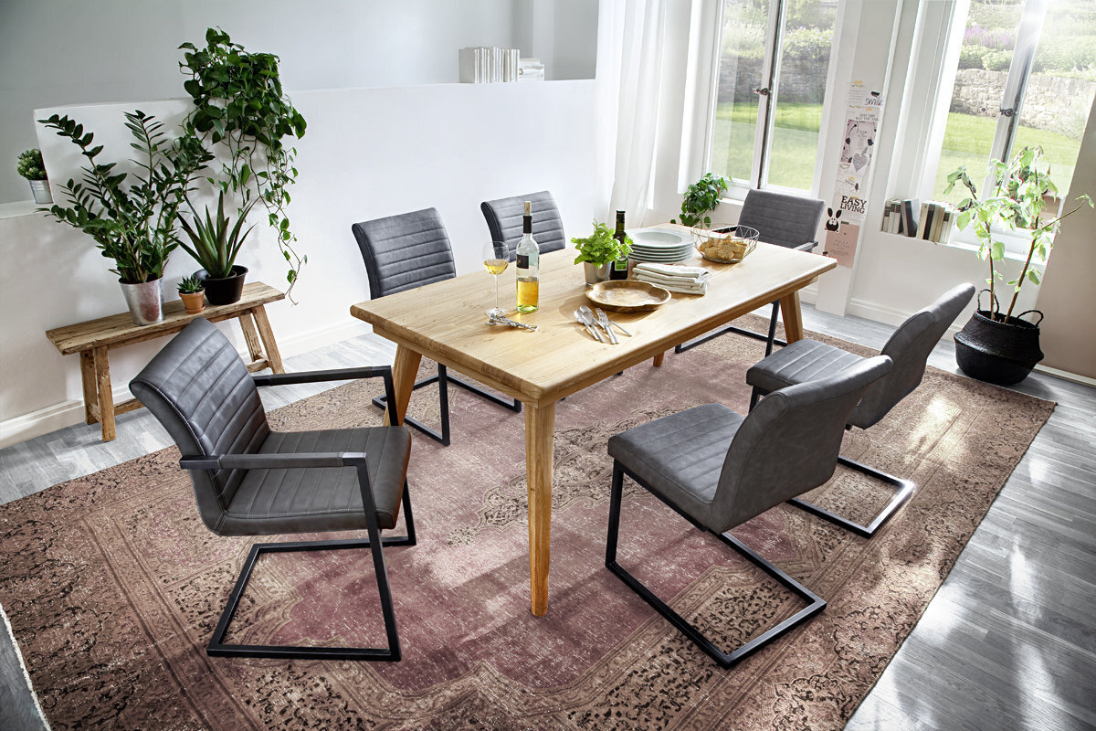 4 tooli komplekt Kian A, hall hind ja info | Köögitoolid, söögitoolid | hansapost.ee