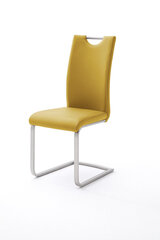 Комплект 4 стула Paulo, желтый цена и информация | Стулья для кухни и столовой | hansapost.ee