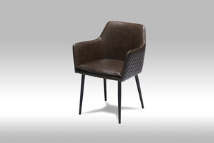 2 tooli komplekt Shiva, tumepruun цена и информация | FurnHouse Офисная мебель | hansapost.ee