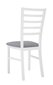 2- tooli komplekt Marynarz-2, hall/valge цена и информация | Köögitoolid, söögitoolid | hansapost.ee