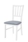 2 tooli komplekt Marynarz-1, hall/valge цена и информация | Köögitoolid, söögitoolid | hansapost.ee