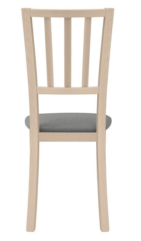 2 tooli komplekt Marynarz-1, helepruun/valge цена и информация | Köögitoolid, söögitoolid | hansapost.ee