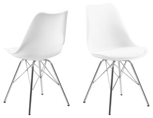 Комплект из 4-х стульев Eris, белый цена и информация | Стулья для кухни и столовой | hansapost.ee