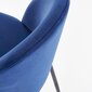2-tooli komplekt K314, sinine/must hind ja info | Köögitoolid, söögitoolid | hansapost.ee