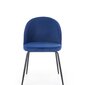 2-tooli komplekt K314, sinine/must цена и информация | Köögitoolid, söögitoolid | hansapost.ee