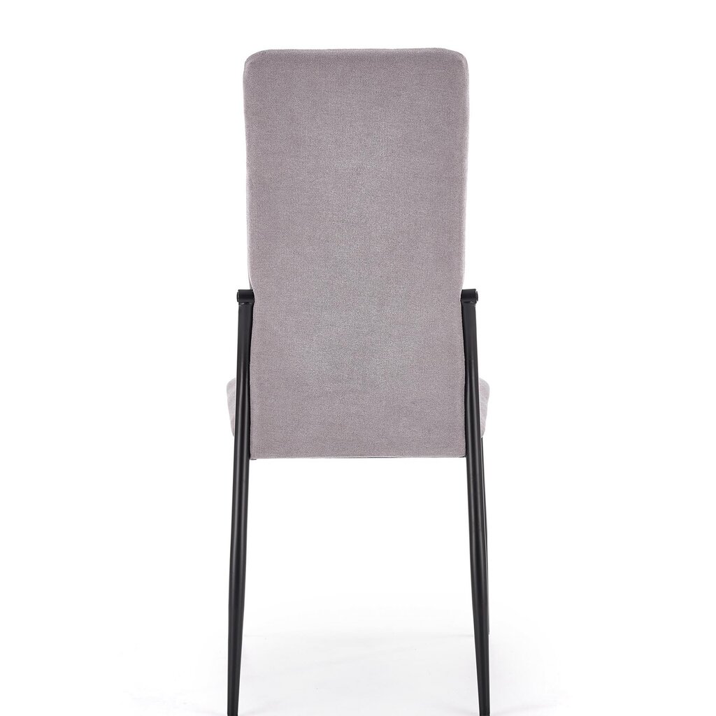 4 tooli komplekt K334, hall/must цена и информация | Köögitoolid, söögitoolid | hansapost.ee
