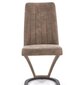 2 tooli komplekt K338, pruun/must hind ja info | Köögitoolid, söögitoolid | hansapost.ee