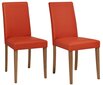 2-tooli komplekt Blake, punane/tamme värv hind ja info | Köögitoolid, söögitoolid | hansapost.ee