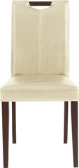 Комплект из 2-х стульев Sawyer PU, песочного/коричневого цвета цена и информация | Стулья для кухни и столовой | hansapost.ee