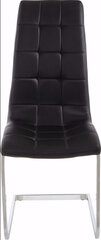 Комплект из 2 х стульев Bruno, черный цена и информация | Стулья для кухни и столовой | hansapost.ee
