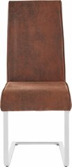 Комплект из 2-х стульев Manto, коричневый цена и информация | Стулья для кухни и столовой | hansapost.ee