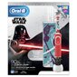 Braun Oral-B D100.413.2KX Star Wars el.hambahari lastele taimeriga + reisikarp hind ja info | Elektrilised hambaharjad | hansapost.ee