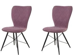 Комплект из 2-х стульев Notio Living Viola, фиолетовый цена и информация | Стулья для кухни и столовой | hansapost.ee
