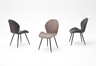 Комплект из 2 стульев MC Akcent Lima, серый цена и информация | Стулья для кухни и столовой | hansapost.ee