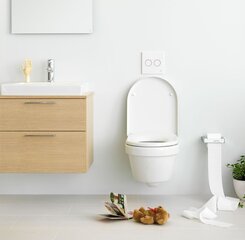 Gustavsberg Hygienic Flush 5G84HR01 seinapealne WC-pott koos SC kaanega hind ja info | Gustavsberg Remondikaubad, sanitaartehnika ja kütteseadmed | hansapost.ee