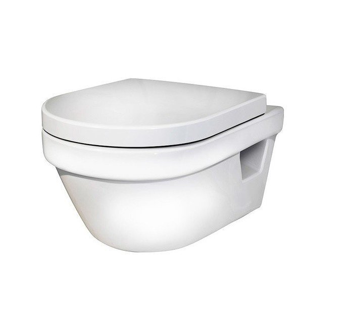 Gustavsberg Hygienic Flush 5G84HR01 seinapealne WC-pott koos SC kaanega hind ja info | WС-potid | hansapost.ee