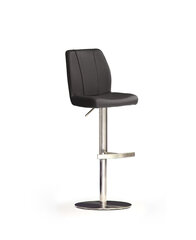 Барный-полубарный стул MC Akcent Naomi, черный/серебристый цена и информация | Стулья для кухни и столовой | hansapost.ee