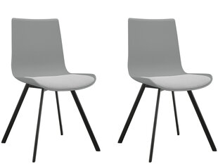 Комплект из 2-х стульев Notio Living Lala, серый цена и информация | Стулья для кухни и столовой | hansapost.ee
