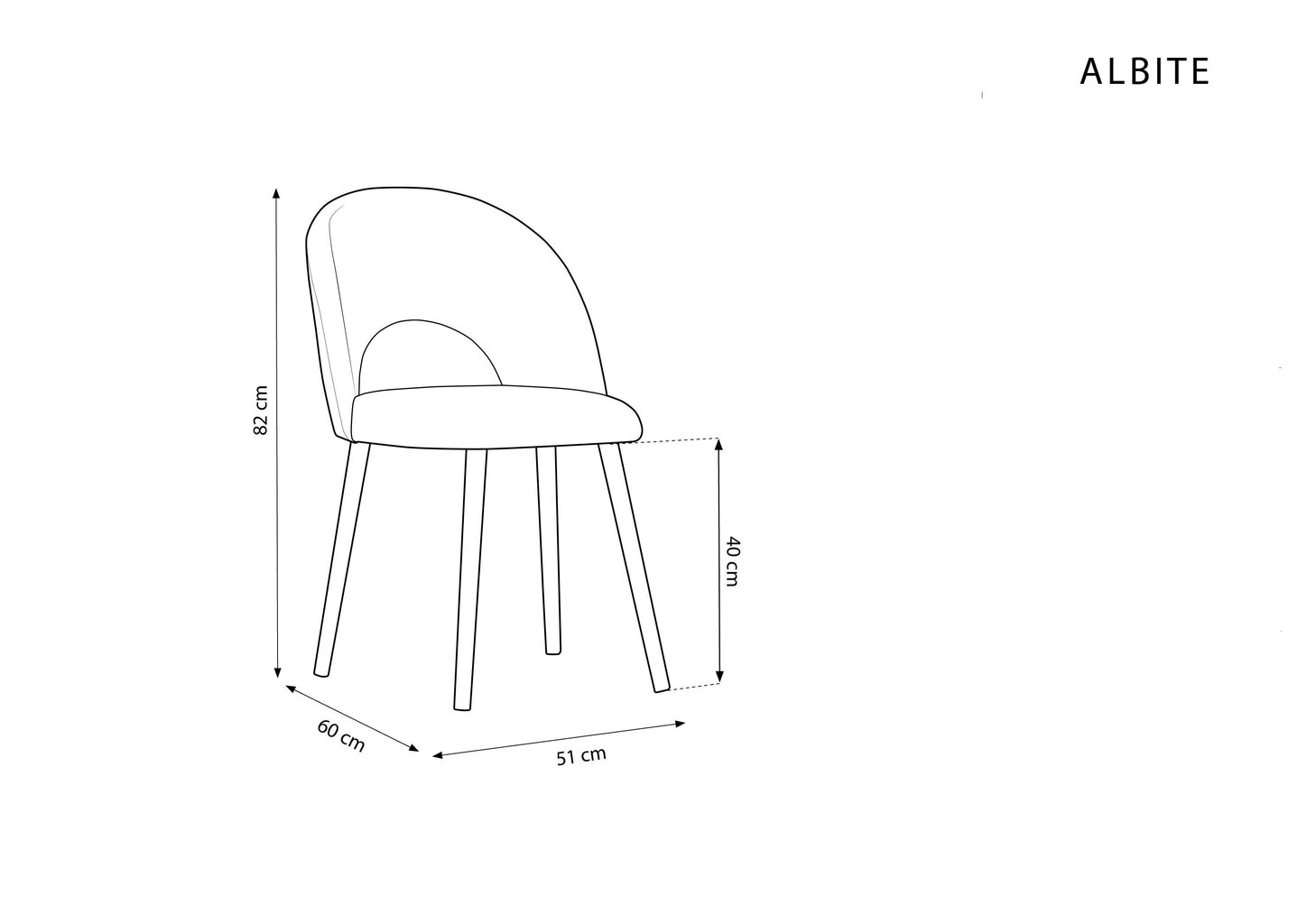 Tool Micadoni Home Tanti, helehall hind ja info | Köögitoolid, söögitoolid | hansapost.ee