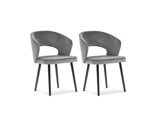 Набор из 2-х стульев Windsor and Co Elpis, серый цена и информация | Стулья для кухни и столовой | hansapost.ee