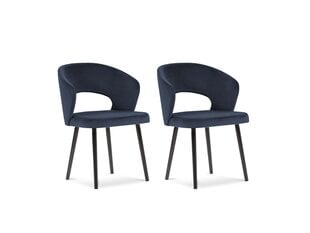 Набор из 2 стульев Windsor and Co Elpis, темно-синий цена и информация | Стулья для кухни и столовой | hansapost.ee